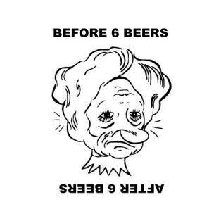 Sechs Bier…
